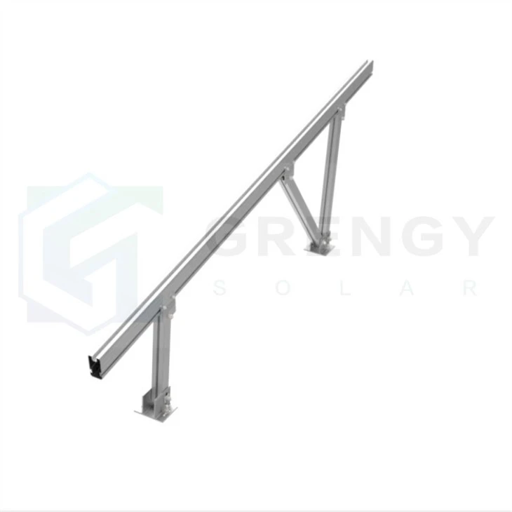 pre-assembled ground mount solar racking