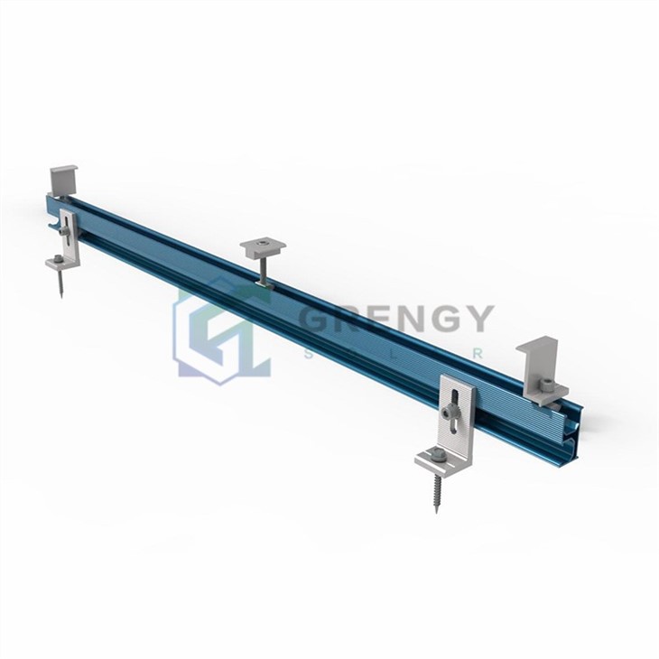 L Foot Solar Metal Roof Mounting System