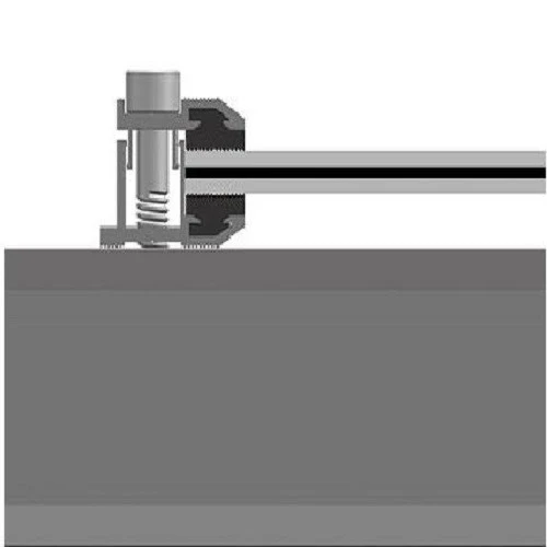 thin film solar clamp