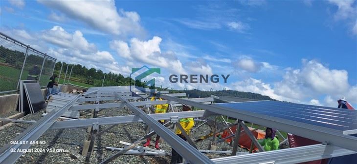 Aluminium Solar Mounting Structure