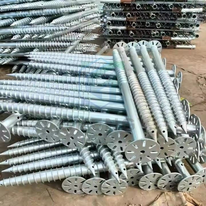 Galvanized Screw Piles