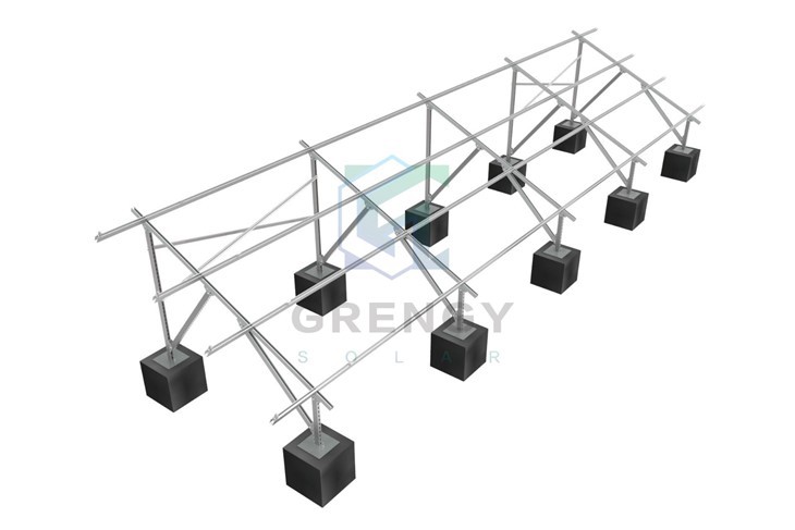 Solar Panel Mounting Cement Base