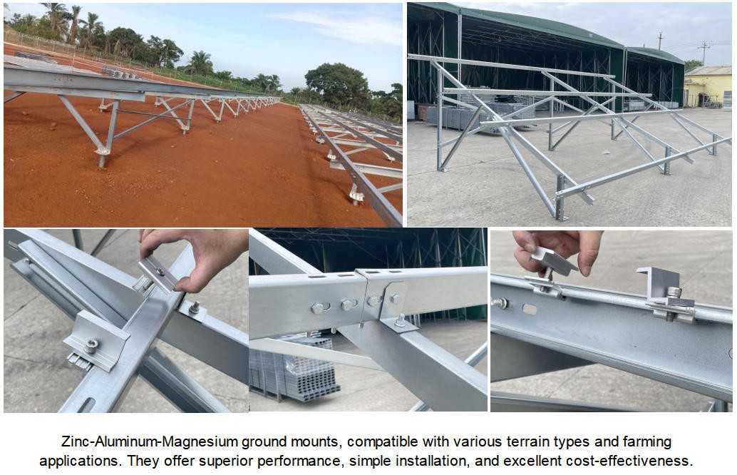 Solar Ground Mount Racking project Solar Ground Mount Racking project
