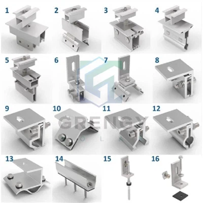 قابل اعتماد وسط اور اختتامی کلیمپ کی فراہمی اور قیمت
