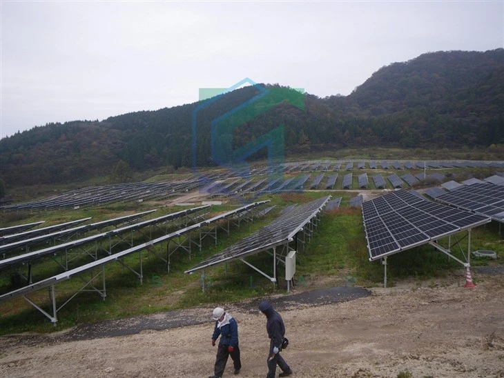 Solar Racking Helical Pile System